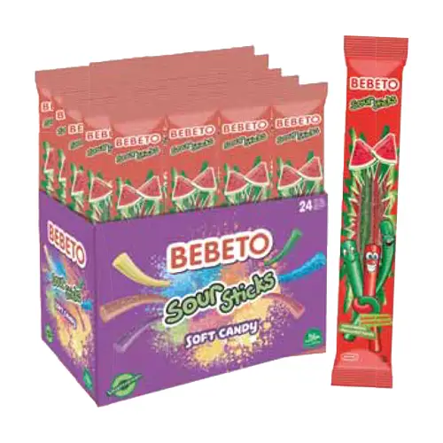 Sour Sticks Karpuz Aromalı Şeker